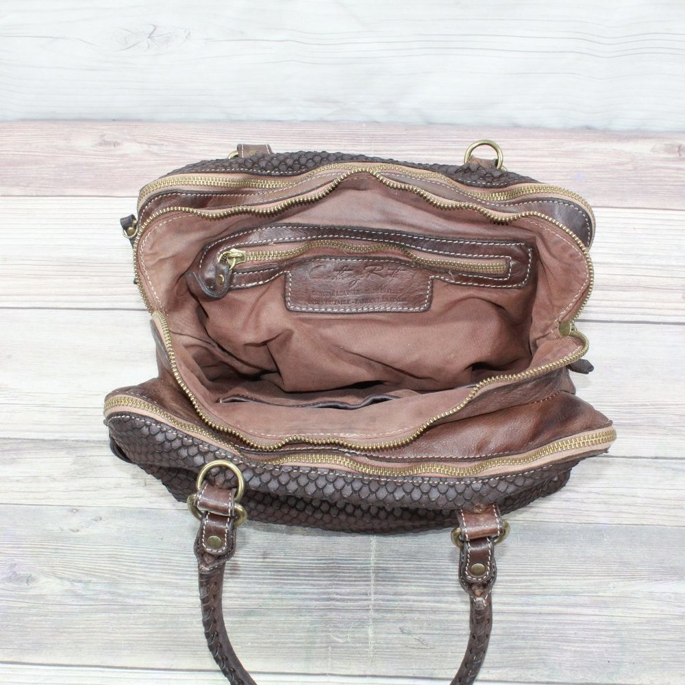 Elegant Brown Women's Handbag - Picture 8 of 9